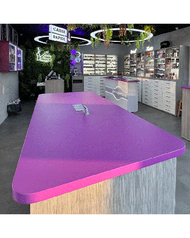 Protection comptoir sur-mesure