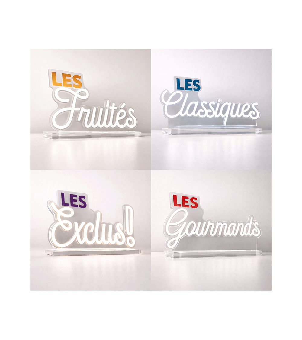 Néon Pack de 4